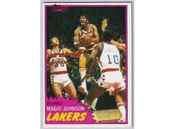 1981 Topps #21 Magic Johnson Rookie