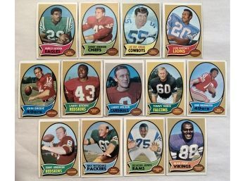1970 Topps Football Card Lot With Stars