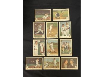 1959 Fleer Ted Williams (11) Card Lot W/ 1952 Ted Goes Back To Marines