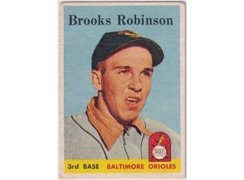 1958 Topps #307 Brooks Robinson