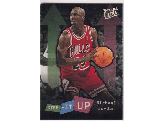 1996 Fleer Ultra Michael Jordan Step-it-up