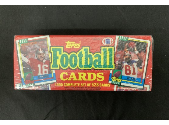 1990 Topps Football Complete Set Of 528 Cards