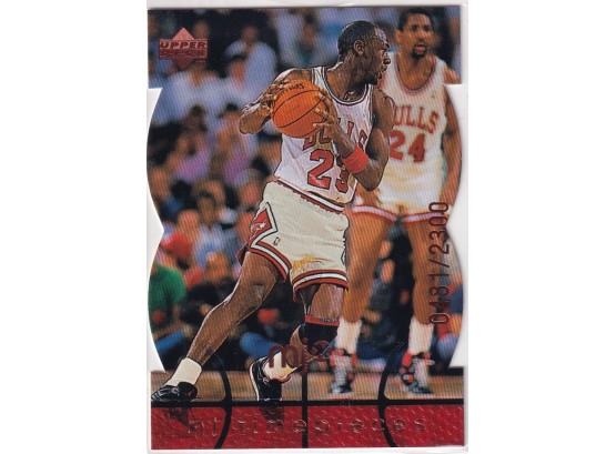 1998 Upper Deck Michael Jordan MJX MJ Timepieces Numbered 0481/2300