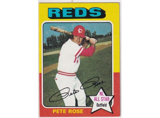 1975 Topps Pete Rose NL All Star