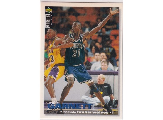 1994 Upper Deck Collector's Choice Kevin Garnett Rookie Card