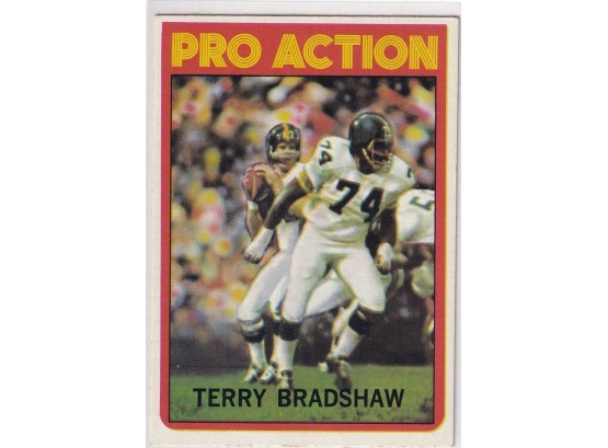 1971 Topps Terry Bradshaw Pro Action