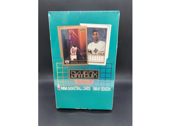 1990-91 Skybox Basketball Series II Hobby Box