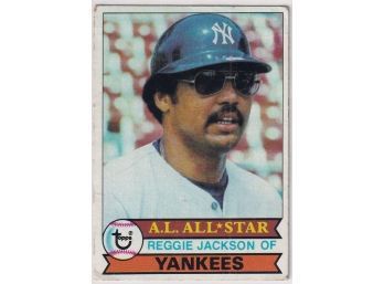 1979 Topps Reggie Jackson A.L. All Star