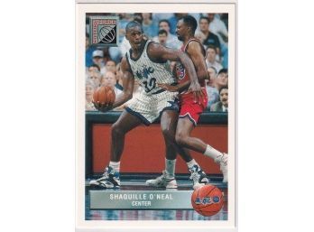 1992 Upper Deck Future Force Shaquille O'Neal Rookie Card