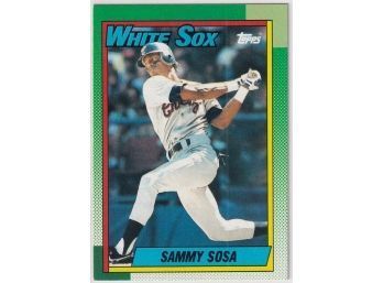 1990 Topps Sammy Sosa Rookie Card