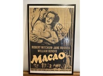 Vintage Movie Poster - Macao -