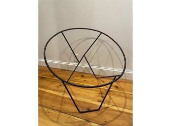 Mid Century Modern Iron Hoop Chair Frame
