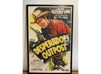 Desperadoes Outpost Movie Poster Numbered 52/431