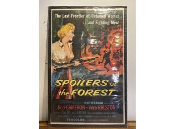 Vintage Movie Poster - Spoilers Of The Forest - Numbered 57/148
