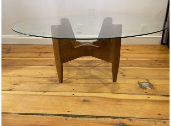 Modern Coffee Table With Glass Top