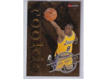1996 NBA Hoops Gold Foil Kobe Bryant Rookie Card