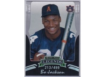 2006 Presspass Legends Bo Jackson Numbered 213/499