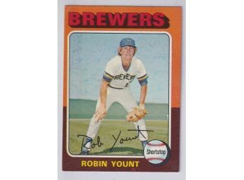 1975 Topps Robin Yount Rookie Card