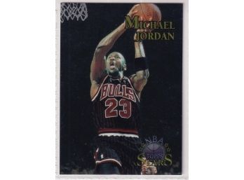 1996 Topps NBA Stars Michael Jordan Chrome Card