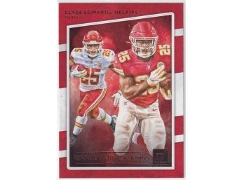 2020 Donruss Gridiron Kings Clyde Edwards-Helaire Rookie