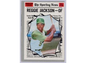 1970 Topps Reggie Jackson Sporting News All Star