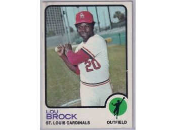 1973 Topps Lou Brock