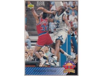 1992 Upper Deck Shaquille Oneal Top Prospects Rookie