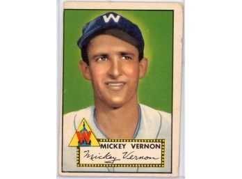 1952 Topps Mickey Vernon