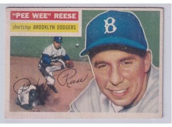 1956 Topps Pee Wee Reese
