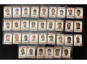 Complete Set 1968 Topps Game Complete Set Of 33 Cards