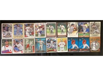 Large Lot Of Dustin Pedroia Baseball Cards!