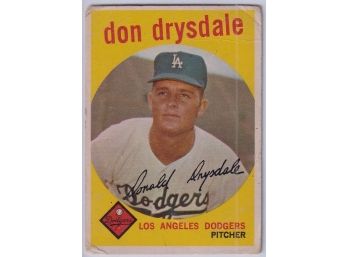 1959 Topps Don Drysdale