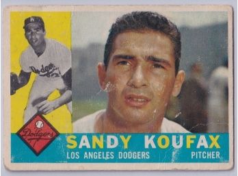 1960 Topps Sandy Koufax