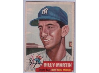 1953 Topps Billy Martin