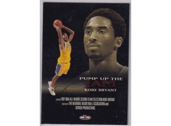 1998 NBA Hoops Kobe Bryant Pump Up The Jam Rookie