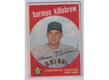 1959 Topps Harmon Killebrew