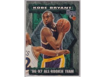 1996 Score Board Kobe Bryant Basketball Rookies All-Rookie Team