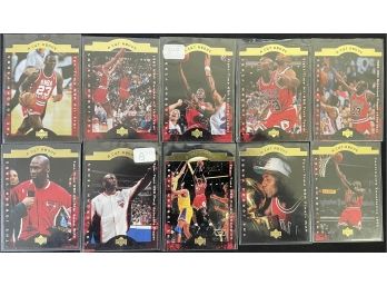 10 1996 Upper Deck Michael Jordan A Cut Above Cards