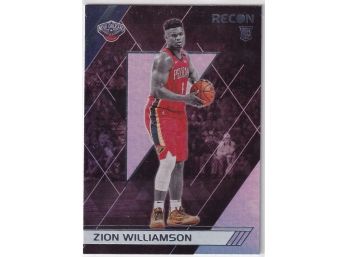 2019 Panini Chronicles Recon Zion Williamson Rookie Card