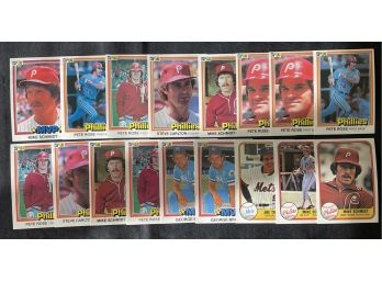Large Lot Of 1981 Donruss Baseball Cards All Stars HOF Brett Torre Schmidt Rose Carlton