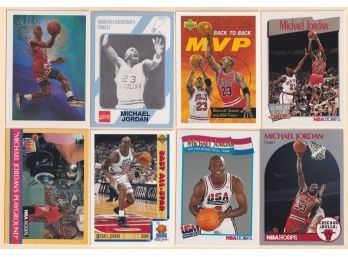 8 Michael Jordan Basketball Cards