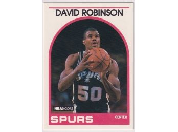 1989 Hoops David Robinson Rookie Card