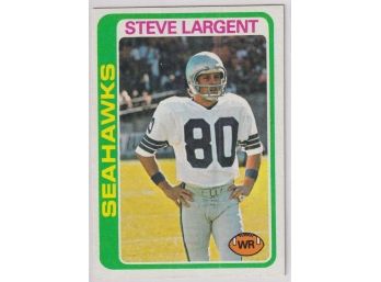1978 Topps Steve Largent