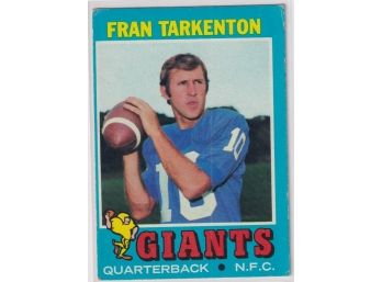 1971 Topps Fran Tarkenton