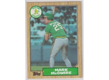 1987 Topps Mark McGwire