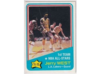 1972 Topps 1st Team All-stars Jerry West