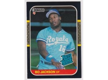 1987 Donruss Bo Jackson Rated Rookie