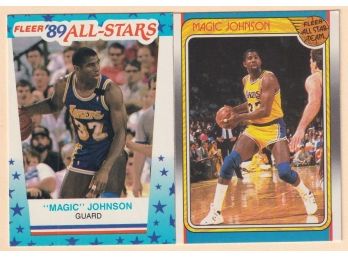 2 1989 Magic Johnson All Stars