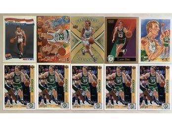 10 Larry Bird Basketball Cards
