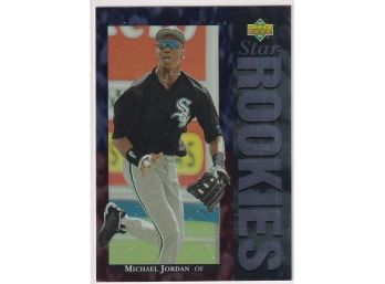 1994 Upper Deck Star Rookies Michael Jordan Baseball Rookie Card
